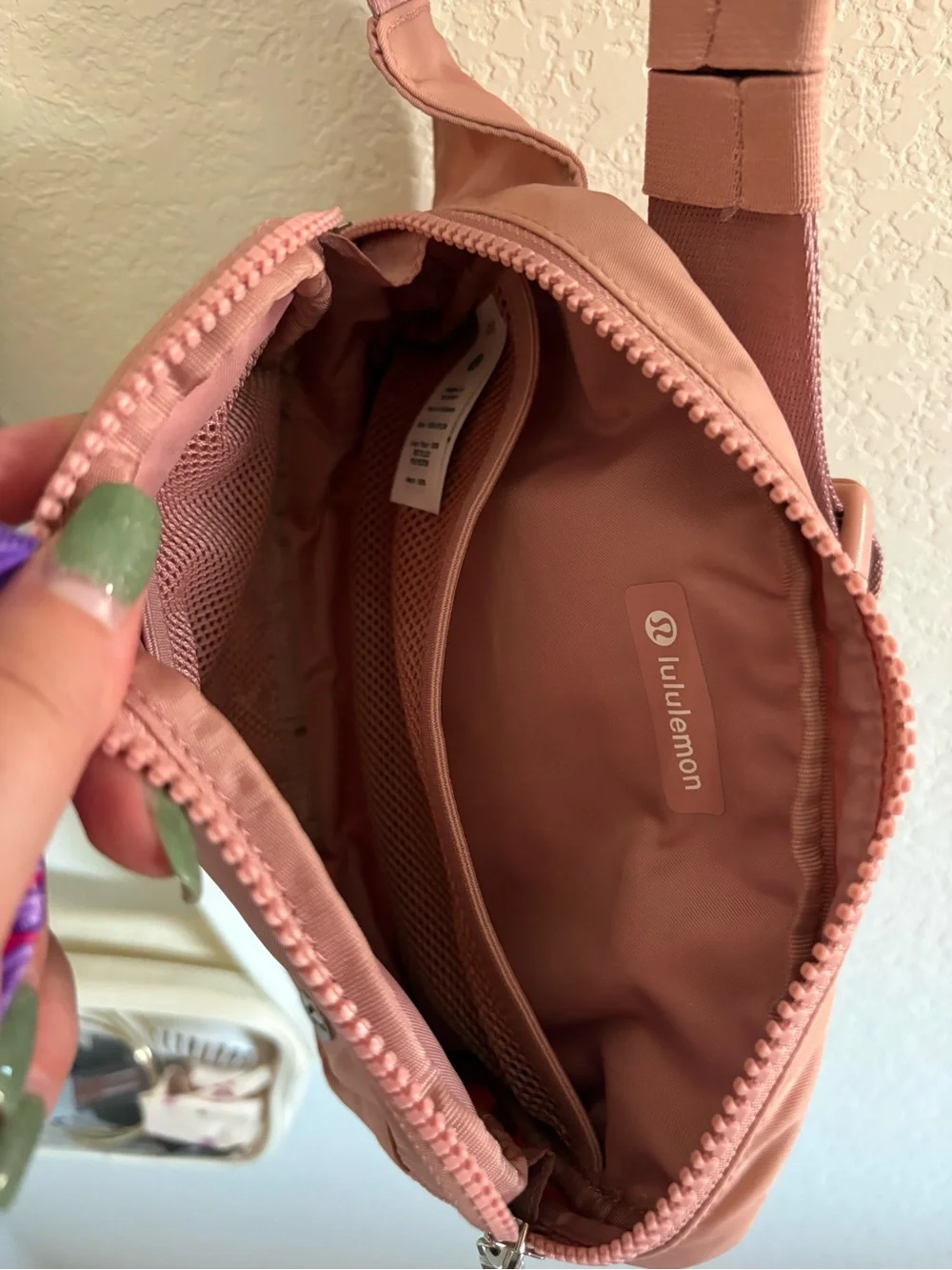 lululemon athletica Pink Crossbody Bag - Compact Everyday Carry